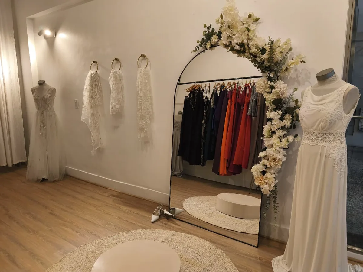 Probadores privados del atelier Floriana Benítez en Belgrano
